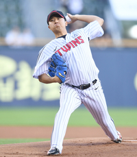 [포토] 송승기 ‘승리를 위하여’