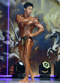 나바코리아 AOC 출전 강성균, 한국 최고의 몸짱스타! [포토]