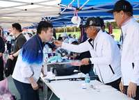 유승민 체육회장, 생활체육 동호인과 적극 소통 “전문선수 못지않은 투지에 감동”