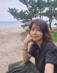 배우 유선, 공연 후 여유 만끽…“너무 좋잖아 강릉!”