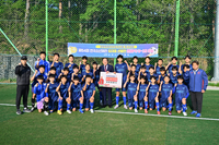 속초 연세FC 유소년 축구단, 우승 포상금 일부 산불 성금 기탁