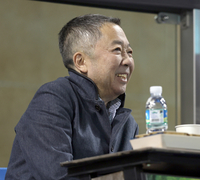 [포토] 환하게 웃는 두산 박정원 회장