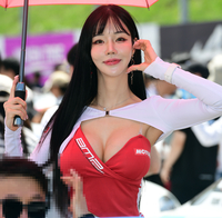 슈퍼레이스 BMP 모델 민한나, BMP 사랑해! [포토]