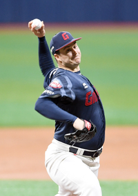 [포토]롯데 데이비슨, 키움전 선발 등판