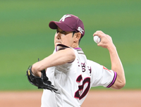 [포토]롯데전 선발 등판한 키움 조영건