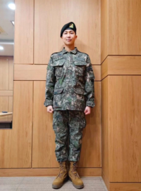 ‘전역 D-40’ 방탄소년단 RM “곧 나갈 수 있어요!”