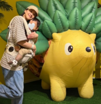 손연재, 육아맘의 행복한 일상…아들보다 더 신났네 [★SNS]