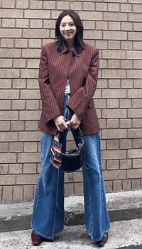 손담비, 출산 25일 만에 데님 핏 완벽 소화[★SNS]