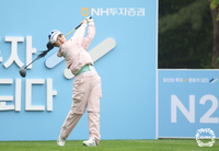 “목표는 우승” 이예원, ‘NH투자증권 챔피언십’ 이틀 연속 단독 선두…‘타이틀 방어·다승’ 잡는다