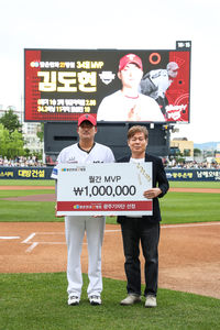 ‘에이스’ 김도현-네일, 나란히 3~4월 KIA 월간 MVP 선정