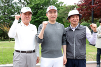 [포토]권오갑 총재-유승민 회장-정몽규 회장, 대