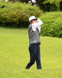 [포토]정몽규 회장의 티샷