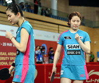 [포토] 김나영-이은혜 ‘주먹 불끈’