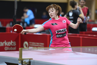 [포토] 서효원, 여자단식 32강 진출 