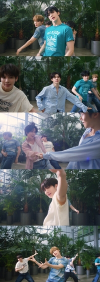 “복근, 공개했다”…투모로우바이투게더, 퍼포먼스 비디오 ‘특급 선물’