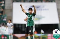 전진우 페이스 확 올라가는데 주민규는 떨어진다, 득점 선두 지각 변동