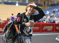 [포토] 은퇴경기 치른 서효원 ‘눈물 글썽글썽’