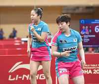 [포토] 환호하는 신유빈 