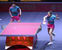 [포토] 신유빈 ‘풀파워 탑스핀’