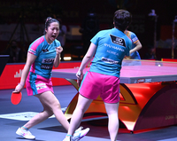 [포토] 신유빈 ‘좋아’