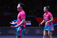 [포토] 임종훈-신유빈 ‘이게 안들어가다니’