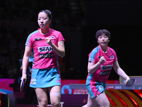 “아직 만족 않는다” 결성 두 달 만에 세계선수권 동메달…신유빈-유한나 조, 여자복식 새 조합 ‘희망’ 봤다