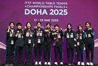 [포토] 탁구 세계선수권에서 값진 성과 일군 여자대표팀 