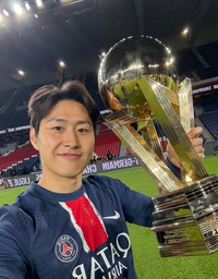 “이쯤되면 공개연애?” 이강인, 두산家 5세 박상효와 ‘우승+사랑’ 동행