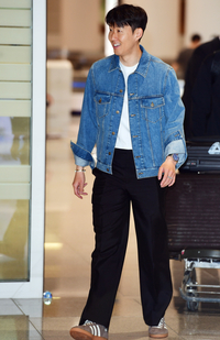 영웅 손흥민, 기럭지 좀 보소! [포토]