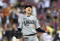 [포토]한화 조동욱, 승리 지켰다!