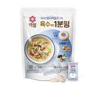 “60초면 충분!” CJ제일제당, 백설 육수에는 1분링 ‘바지락멸치’ 출시
