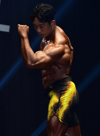 나바노비스 주광현, 살아있는 조각! [포토]
