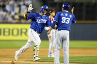 ‘역전 투런포’ 김태훈→“최고의 결과물 보여줬다” 삼성 박진만 감독도 ‘함박웃음’ [SS잠실in]