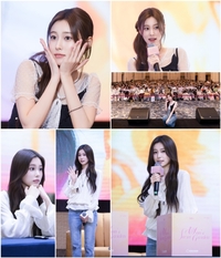 강혜원, 中 상하이·광저우 팬 만났다…팬들과 행복한 시간