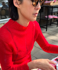 홍진경, 빨간옷 정치색 논란 사과 “스스로 어처구니 없어” [전문]