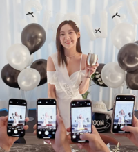 ‘사업가♥’ 민, 미모 물오른 예비신부...웃음 활짝 [★SNS]