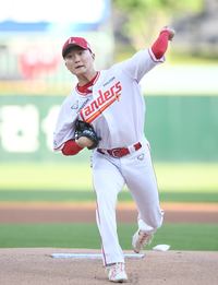 [포토] 김건우 ‘승리를 위한 역투’