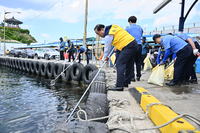 속초시, 바다의 날 기념 민관합동 해양 정화 활동