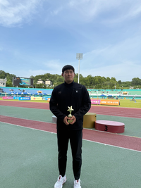 강원체육회 육상팀 배유일, 제53회 KBS배 전국육상경기대회 신기록 달성!