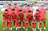 [포토]이민성 감독의 데뷔전에 나서는 U-22 대표팀