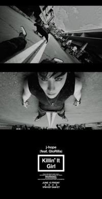 BTS 제이홉 드러누웠다…카리스마 폭발 ‘Killin’ It Girl’ 티저 공개