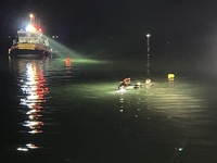 완도해경, 장보고대교 인근 해상 승용차 발견...60대 운전자 숨져