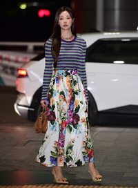 모델 이시안, 공항을 런웨이로 만드는 마력! [포토]