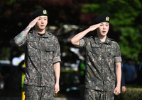 [포토] 돌아온 BTS 정국과 지민