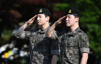 “지민아! 정국아!”…천하의 BTS도, 군대 전역은 떨렸다 [종합]