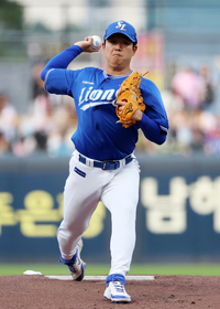 “최고 피칭 했다” 양창섭 호투에 박진만 감독 반색…구자욱 4안타도 반갑다 [SS광주in]