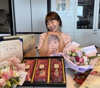 정주리, ‘다섯 아들’ 덕에 표창장 받았다!