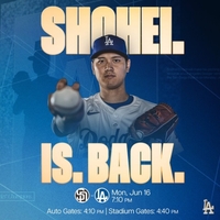 663일 만에 ‘선발 등판’→오타니, 1번-투수 ‘출격’…김혜성은 2G 연속 ‘벤치’