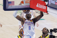 윌리엄스-SGA ‘쌍포’ 폭발! OKC, 창단 첫 NBA 우승까지 1승 남았다