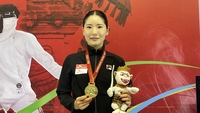 쾌조의 한국 펜싱, 이번엔 송세라가 아시아선수권대회 여자 에페 개인전 우승